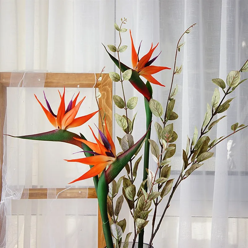 80CM artificial real touch flo - đánh giá và giá Bird Paradise Strelitzia