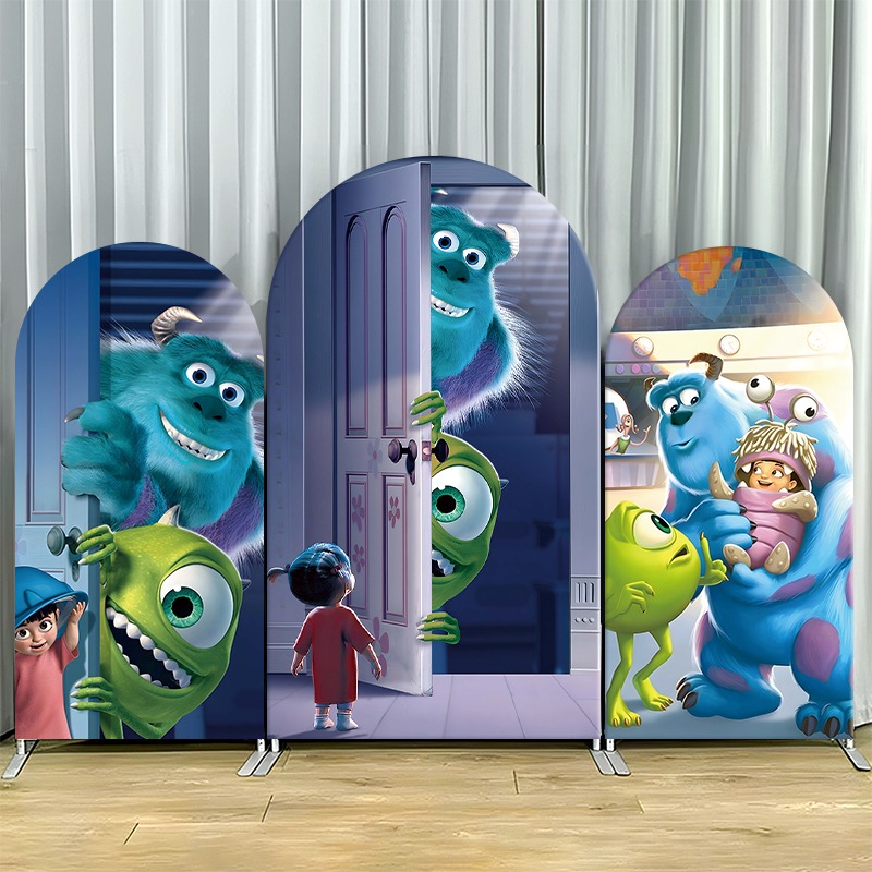 2D Flat Arch Backdrop Cover Si - đánh giá và giá Monstera Adansonii